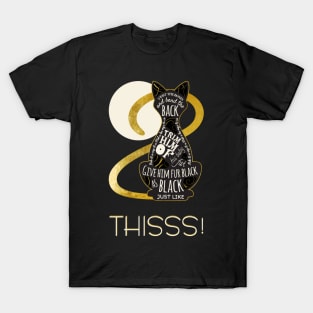 Hocus Pocus Cat Spell - Just. Like. This T-Shirt